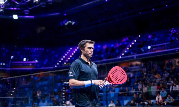 Rápida salida de «Bela» en el Premier Padel P2 de Finlandia.