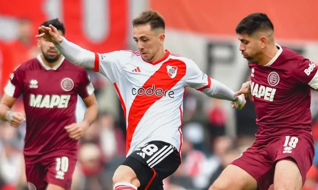 “Sabe lo que es River, quiere aprovechar su oportunidad, lo veo enérgico, jugando bien»