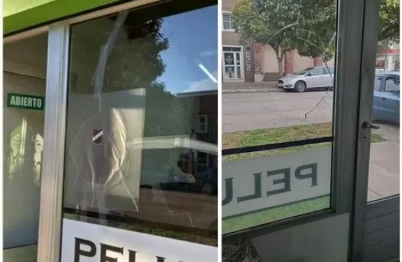 Luego del clásico de Henderson: Vandalizaron su peluquería y lo expuso en los medios: “Que dé la cara y se haga cargo”