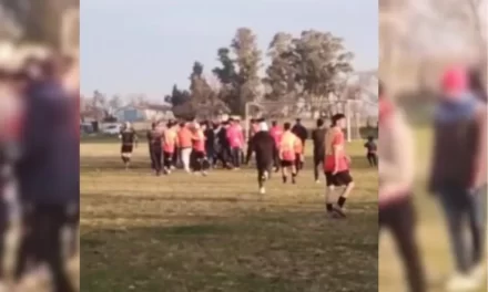 Fútbol Rural de Bolívar: Se produjo un hecho de violencia entre jugadores