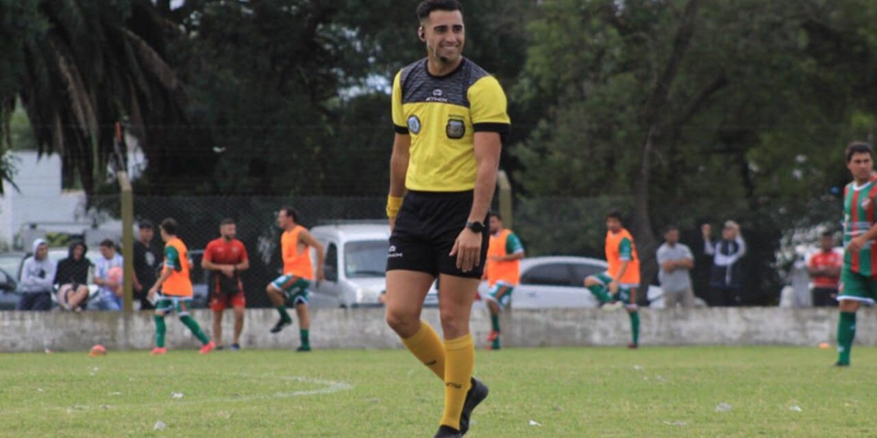 Árbitro que dirige cada fin de semana en la LPF dirigió la final en 25 de Mayo