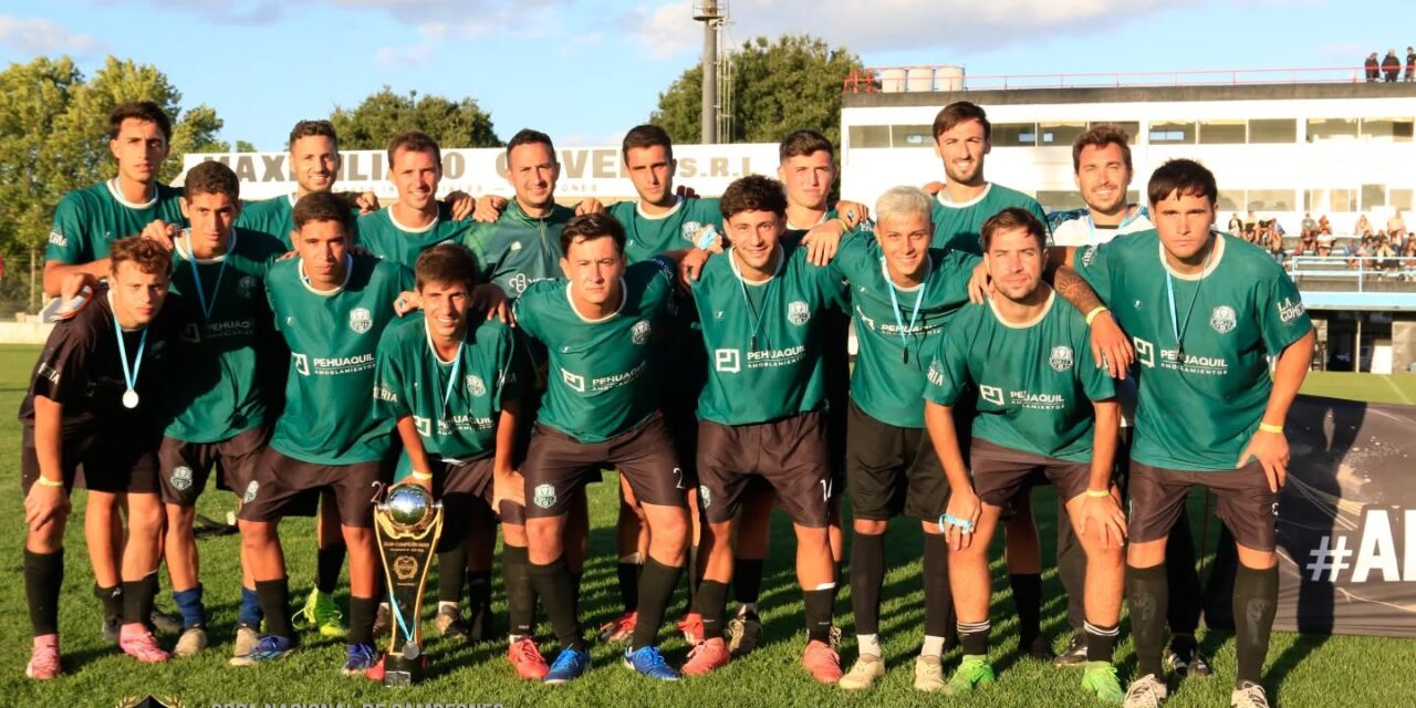Con jugadores de la LPF un equipo pehuajense fue subcampeón en un Nacional