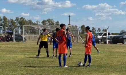 Doblete pehuajense en su nuevo equipo en un amistoso de liga vecina