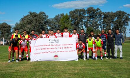 Emotivo homenaje a Gustavo «Loco» Prienza