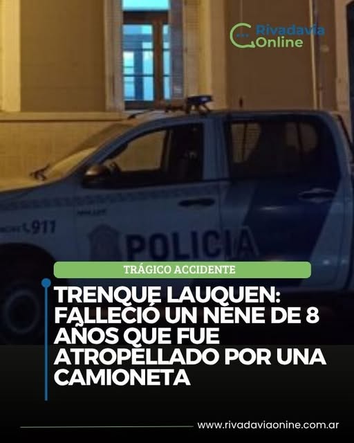 Tristeza y profundo dolor en la comunidad y futbol trenquelauquense