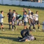 El clima se desbordó: hubo corridas, empujones y piñas entre los protagonistas.