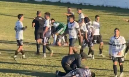 El clima se desbordó: hubo corridas, empujones y piñas entre los protagonistas.