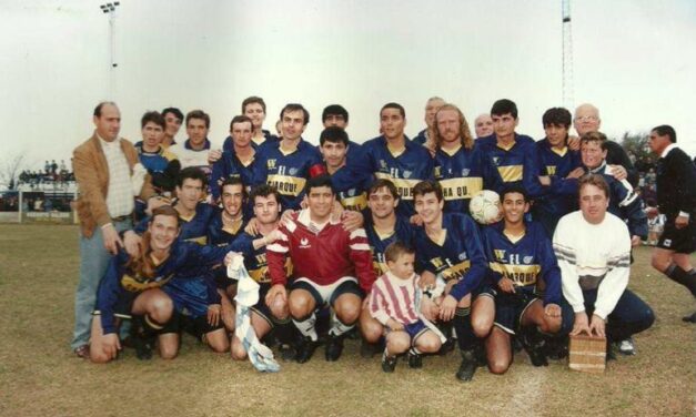 3 de junio, el día que Maradona, jugó en Carlos Tejedor