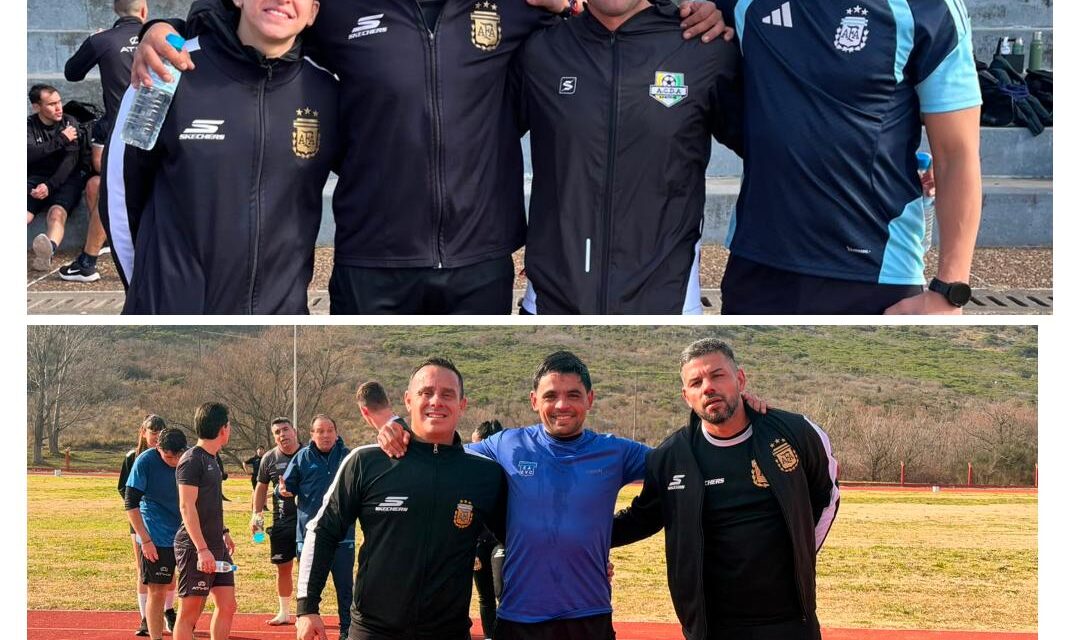 Árbitros que dirigen en nuestra liga: Quedaron habilitados para dirigir torneo del Consejo Federal de la A.F.A