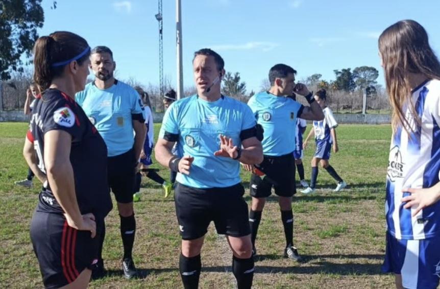 Árbitros pehuajenses impartieron justicia en un encuentro de certamen nacional