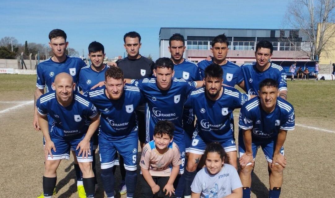 Loco del gol pehuajense en la Liga de Trenque Lauquen